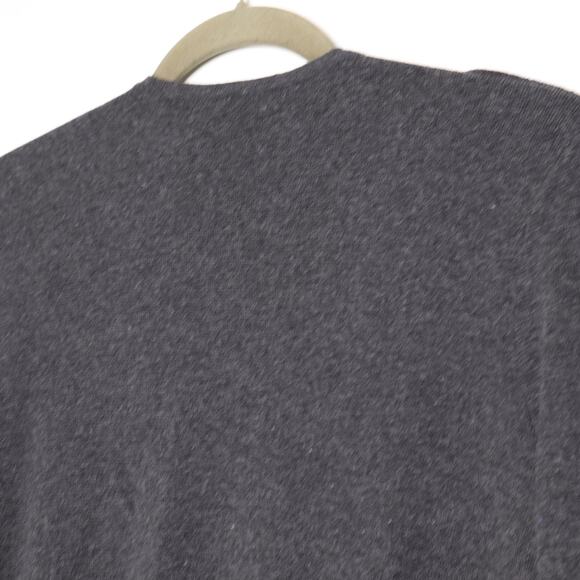 JULIETTE LONGUET Cotton Wool Sweater Coatigan Open Longline Gray Women's M - Picture 7 of 11